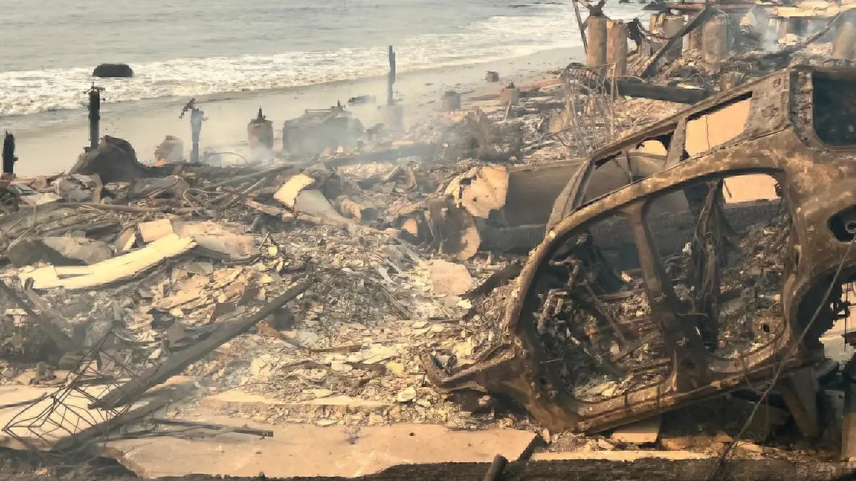 palisides fire la california damage january 2025 by calfire