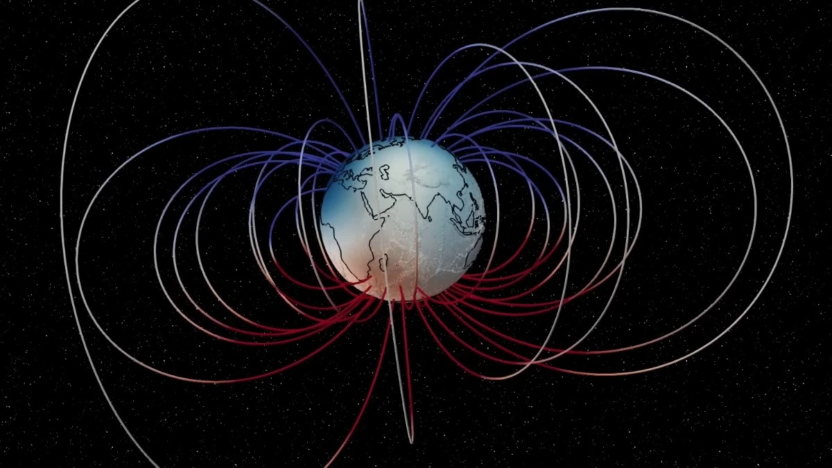 earth's magnetic field esa swarm