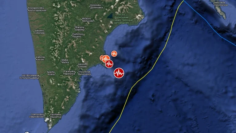 epicenter m6.0 earthquake kamchatka russia september 15 2025