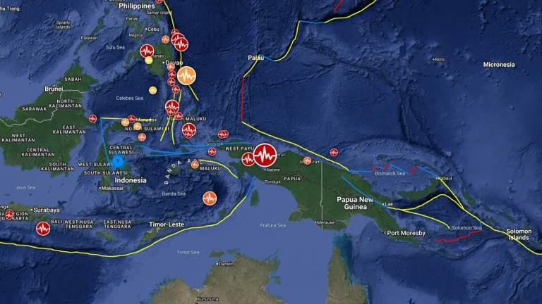 epicenter m6.1 earthquake papua new guinea september 18 2025