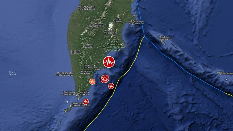 epicenter m7.4 earthquake kamchatka russia september 13 2025