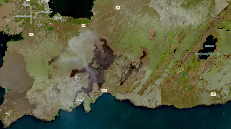 lava field reykjanes grindavik svartsengi iceland august 31 2025