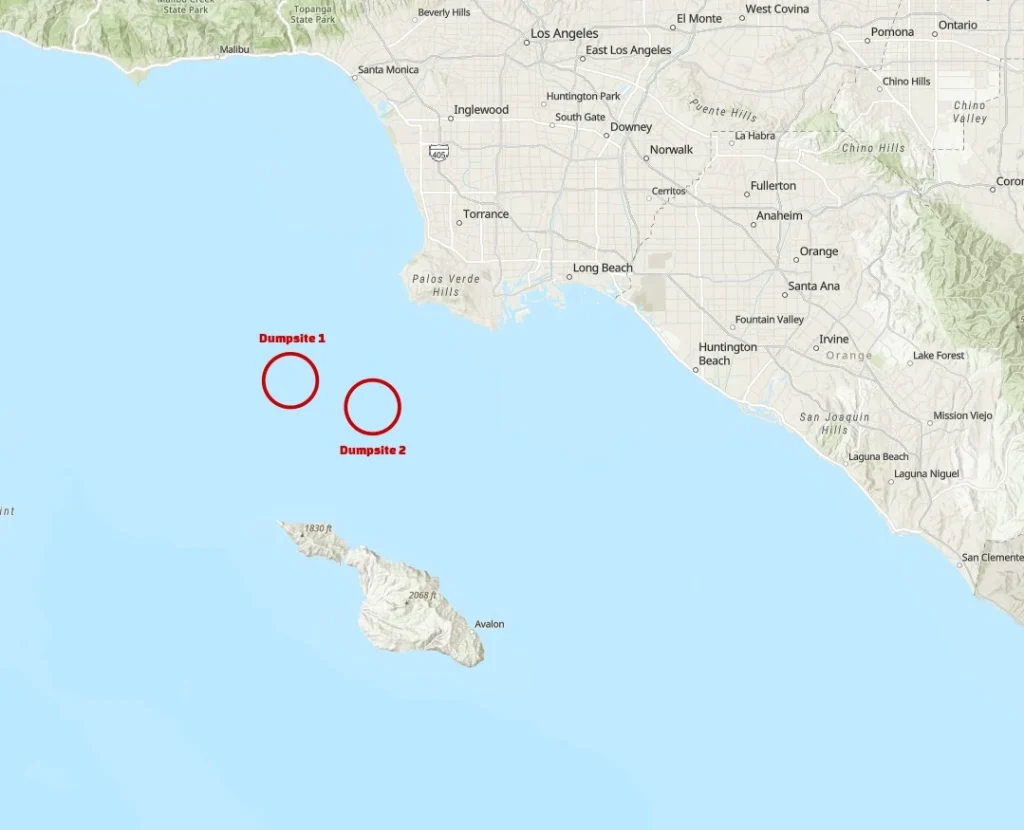 locations of dumpsites near los angeles california tw