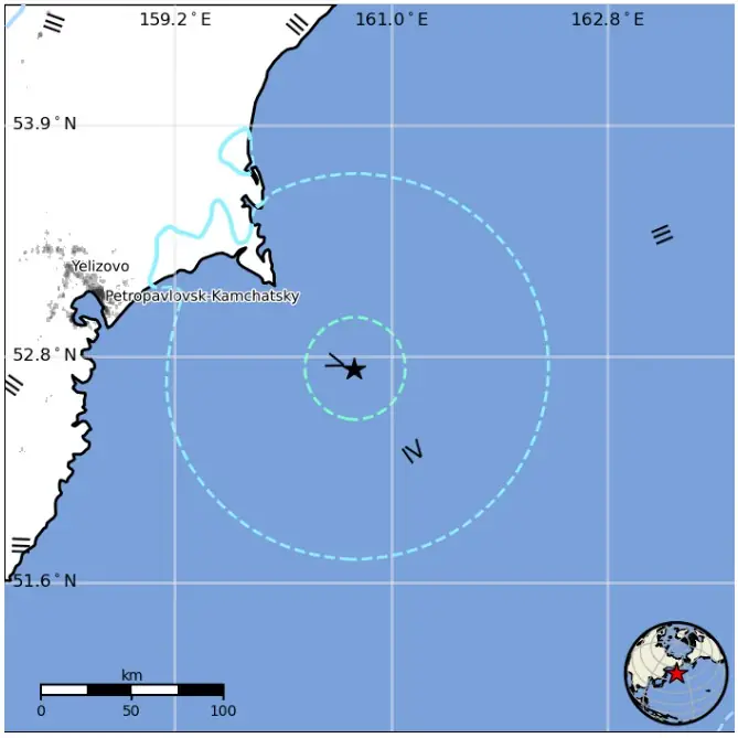 m6.0 earthquake kamchatka russia september 15 2025 usgs epe