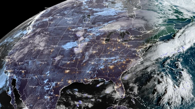 usa satellite image with group energy density at 1110 utc september 9 2025