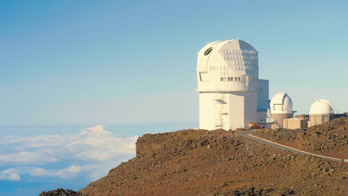 Exterior of the U.S. National Science Foundation (NSF) Daniel K. Inouye Solar Telescope in Hawaii
