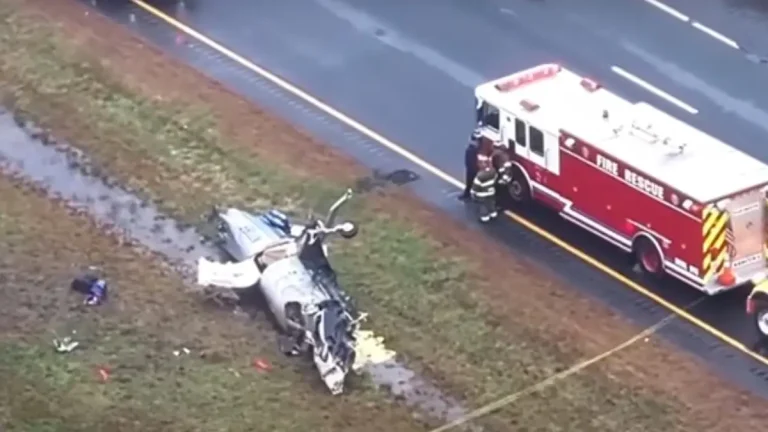 Fatal Socata TBM-700 crash closes I-195 in Dartmouth, Massachusetts, during severe weather october 2025