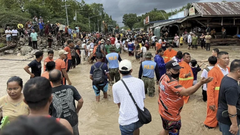 Flooding in Maasim, Philippines on October 6, 2025. Credit: RP Davao
