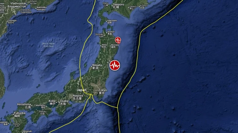 epicenter of m6.0 earthquake honshu japan october 4 2025