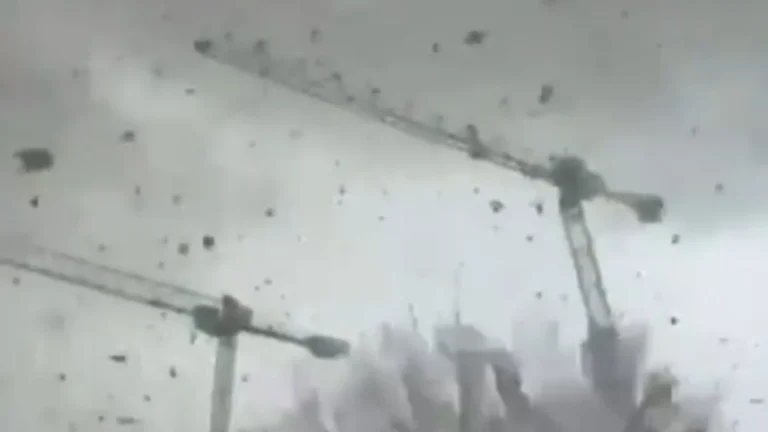 ermont paris france tornado kills one injures 9 on october 20 2025