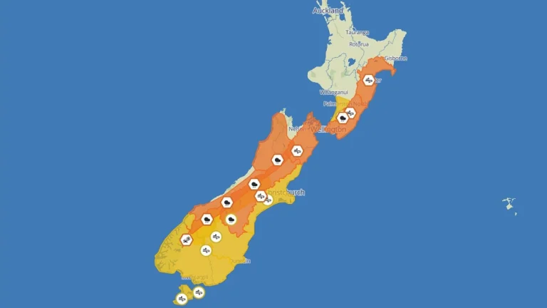 new zealand weather warnings october 20-23 2025 f