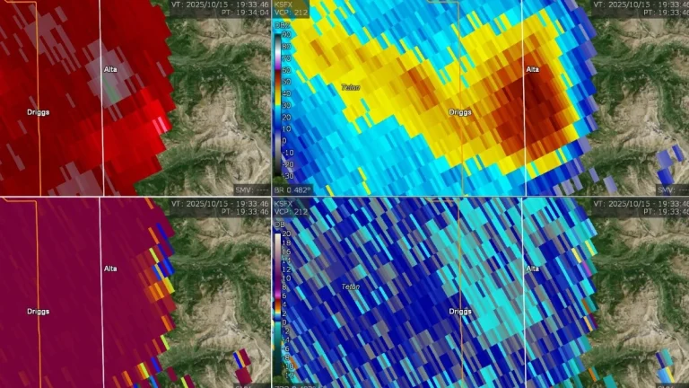 First October tornado on record in Wyoming confirmed near Alta