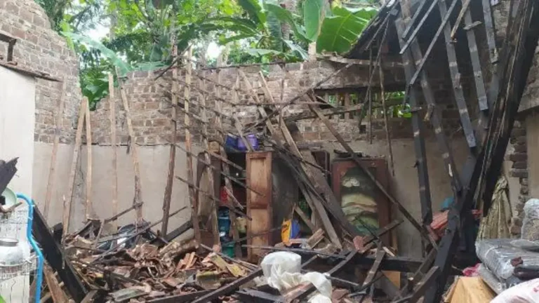 Flooding and tornado aftermath in Java, Indonesia in the first week of November