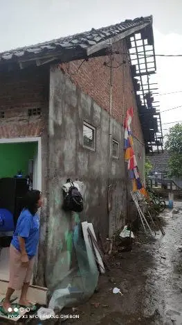 Flooding and tornado aftermath in Java, Indonesia in the first week of November
