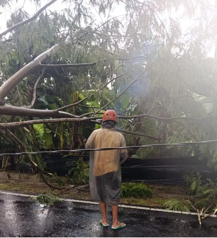 Flooding and tornado aftermath in Java, Indonesia in the first week of November