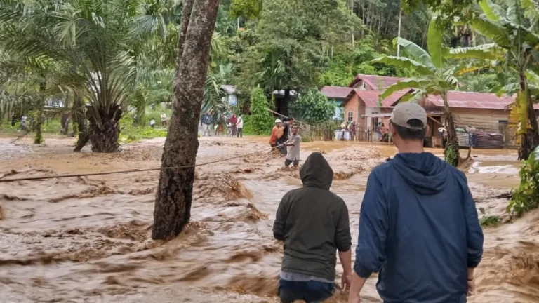 Flooding in Sumatra, Indonesia on November 25, 2025. Credit: BPBD