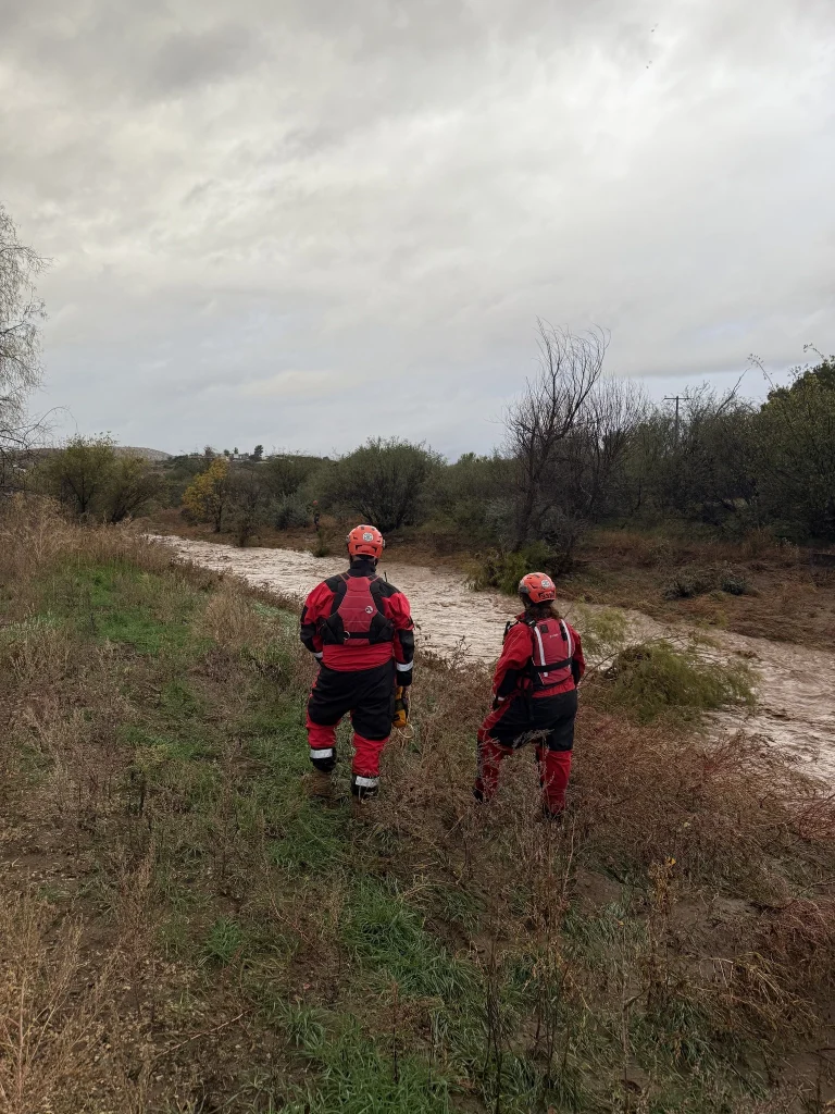 Search and rescue operations continued November 19 for the missing man in Yavapai County on November 18, 2025. Credit: YCSO