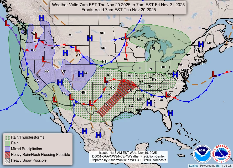 WPC forecast chart