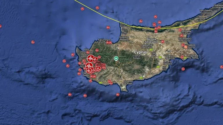 cyprus earthquakes november 12 - 14 2025 f