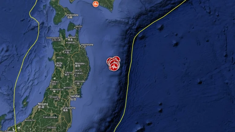 epicenter of m6.8 earthquake japan november 9 2025 f