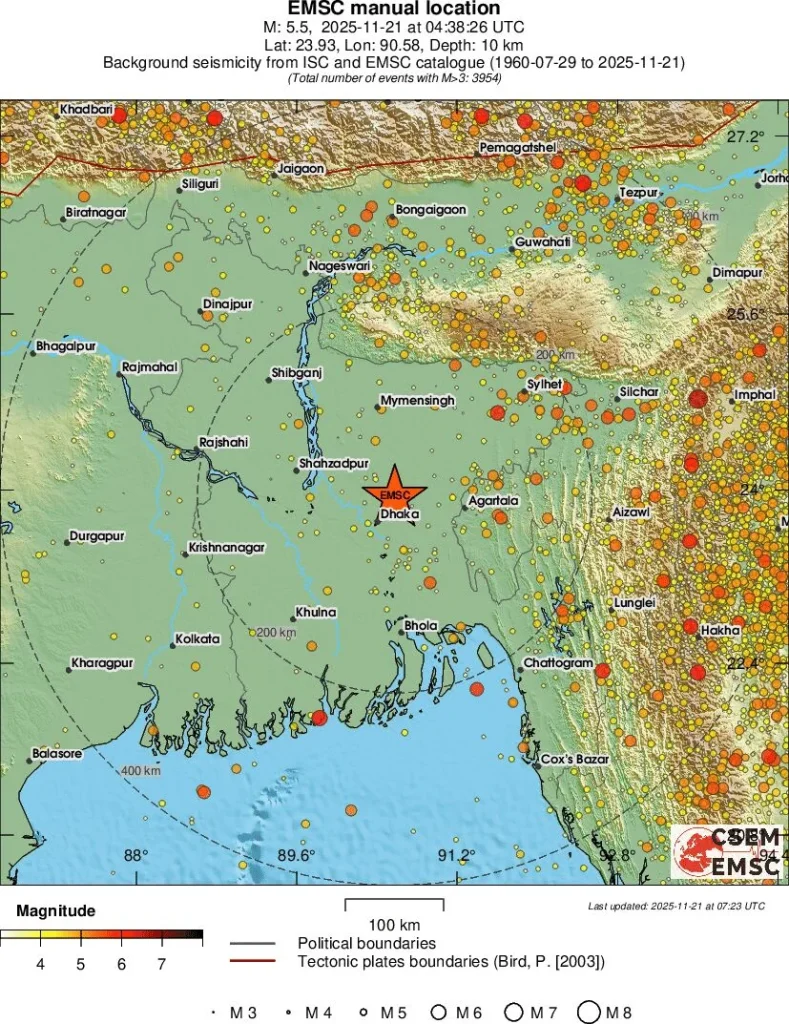 m5.5-earthquake-dhaka-bangladesh-november-21-2025-emsc-regional-seismicity