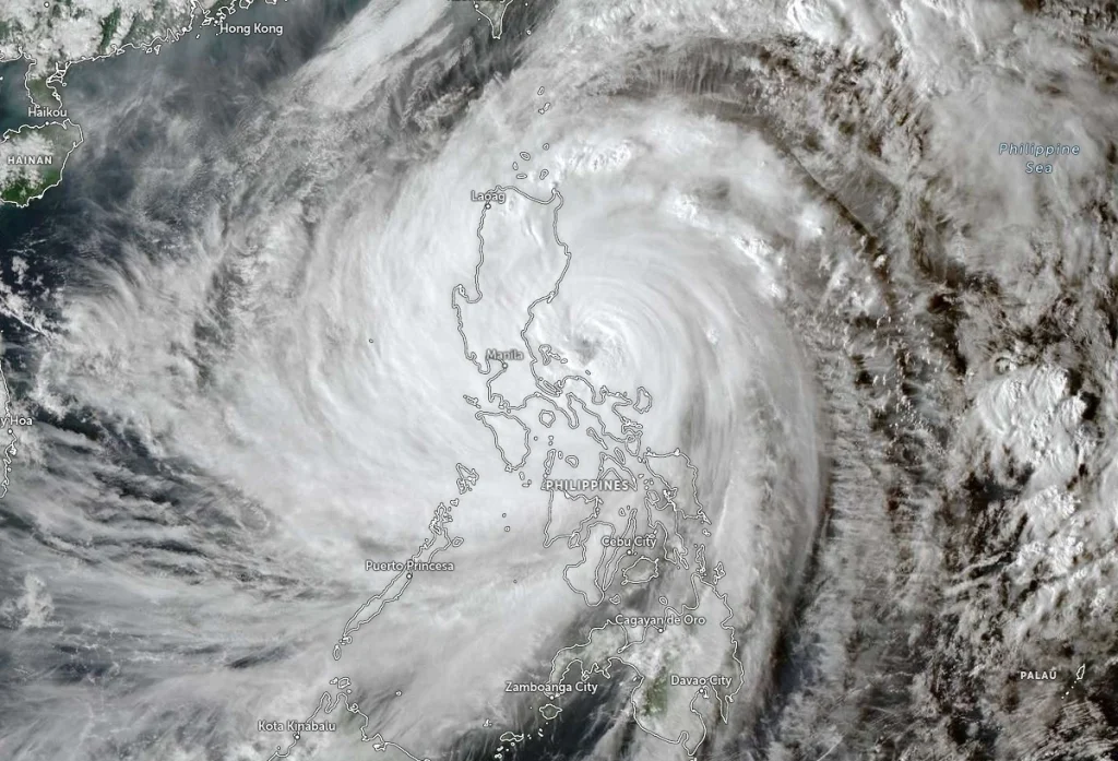 super typhoon fung-wong 0740 utc november 9 2025 bg2