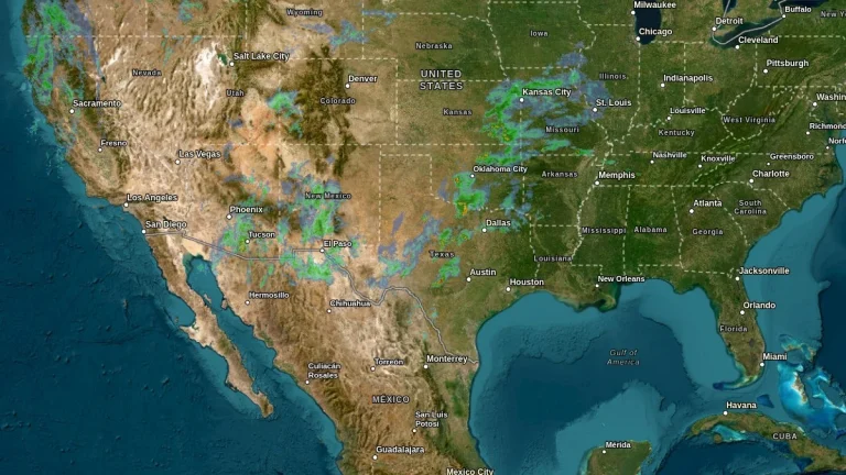 usa national radar image at 0632 utc november 20 2025