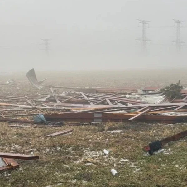 EF-1 Tornado damage in Tazewell County on December 28, 2025. Credit: Tazewell CountyEMA