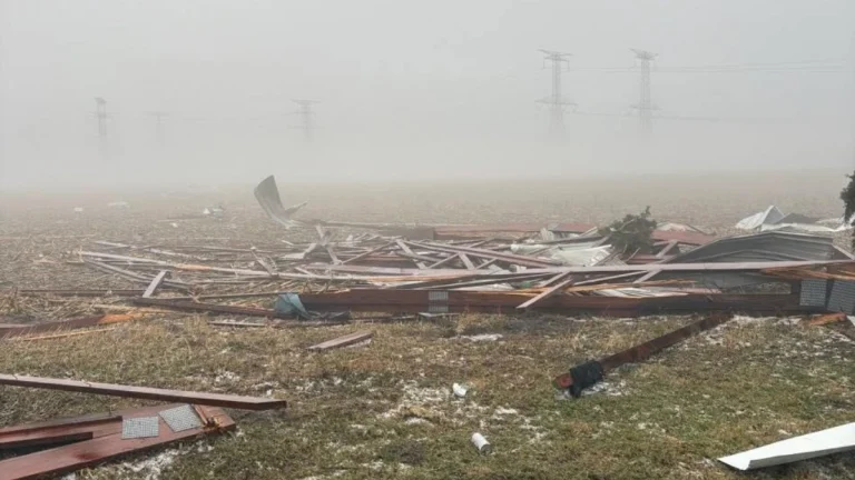 EF-1 Tornado damage in Tazewell County on December 28, 2025. Credit: Tazewell CountyEMA