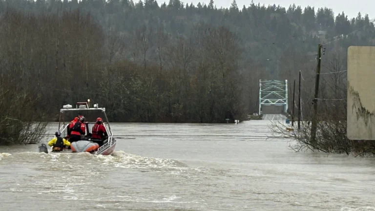 Flooding on December 12, 2025.