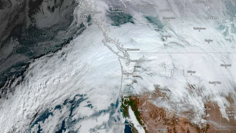 atmospheric river shifts into washington state satellite image at 1850 utc december 10 2025 f