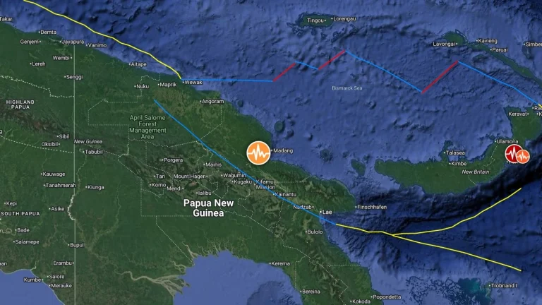 epicenter m6.5 earthquake papua new guinea december 22 2025