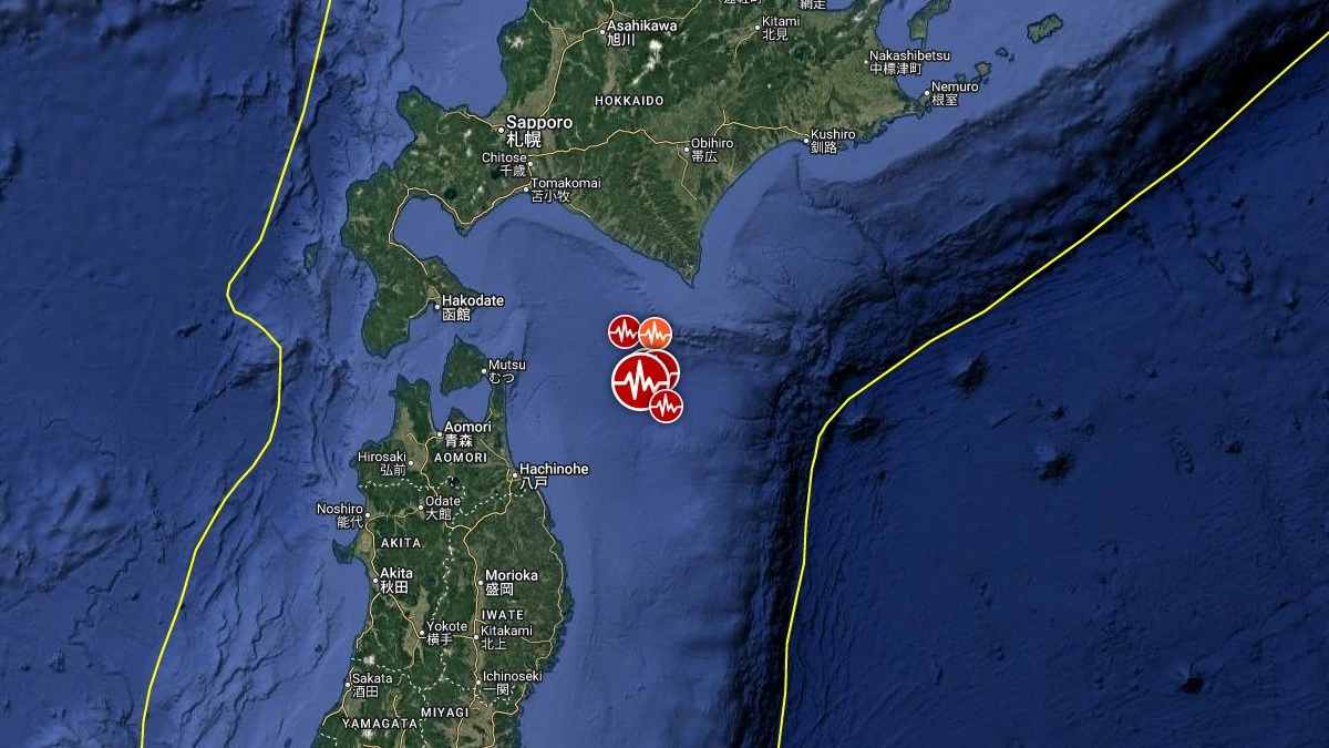 epicenter m6.7 earthquake honshu japan december 12 2025 f