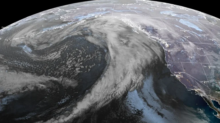 atmospheric river satellite image 1530 utc january 9 2026