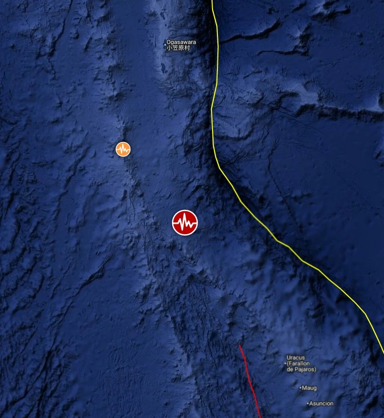 epicenter m6.1 earthquake volcano islands japan region january 21 2026 bg