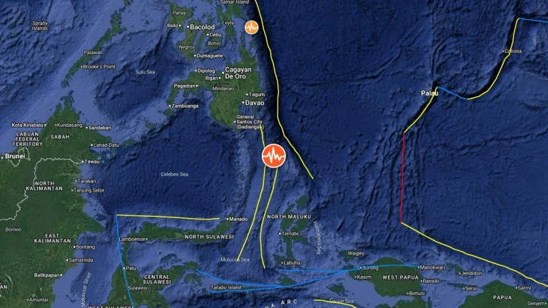 epicenter m6.5 earthquake kepulauan talaud region indonesia january 10 2026