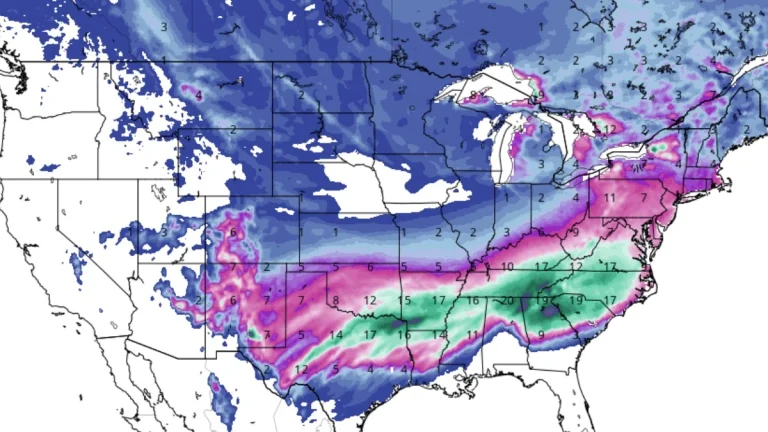 gfs total snowfall jan 21-28 2026 f