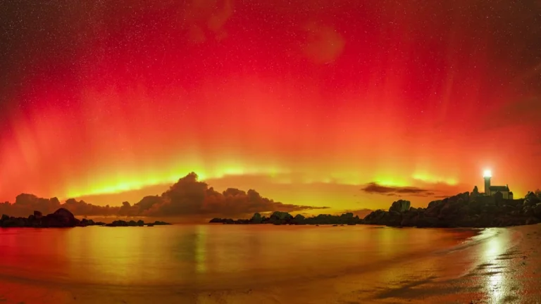 northern lights in brittany by alexandre croisier via spaceweather january 2026
