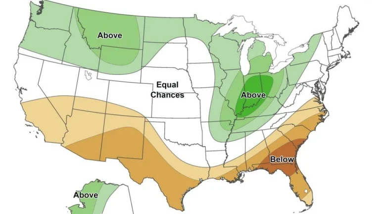 seasonal precipitation outlook noaa dec25 for jan-feb-mar 2026