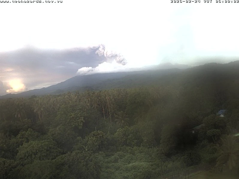 ambae volcano on february 24 2026 b