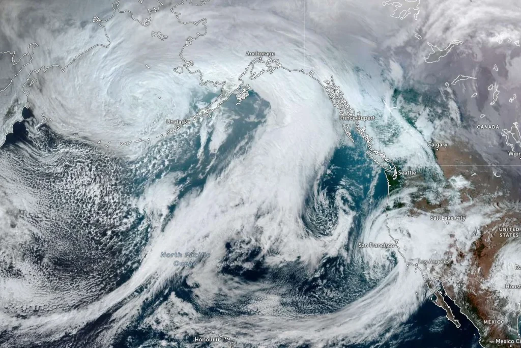 berring sea low satellite image 2230 utc february 10 2026