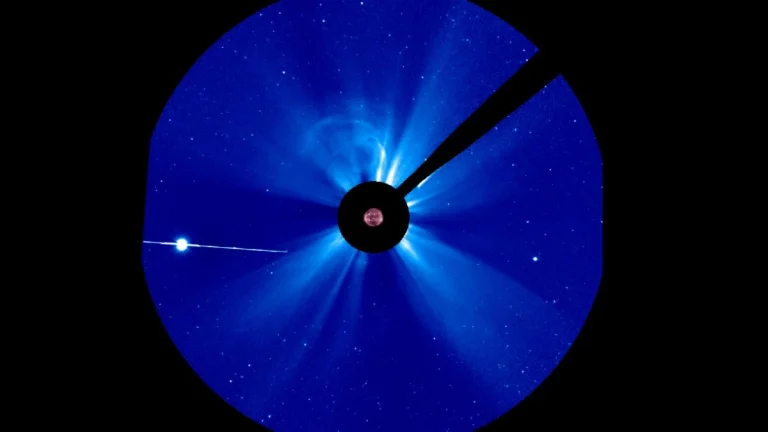 cme produced by x8.1 solar flare on february 1 2026 wide
