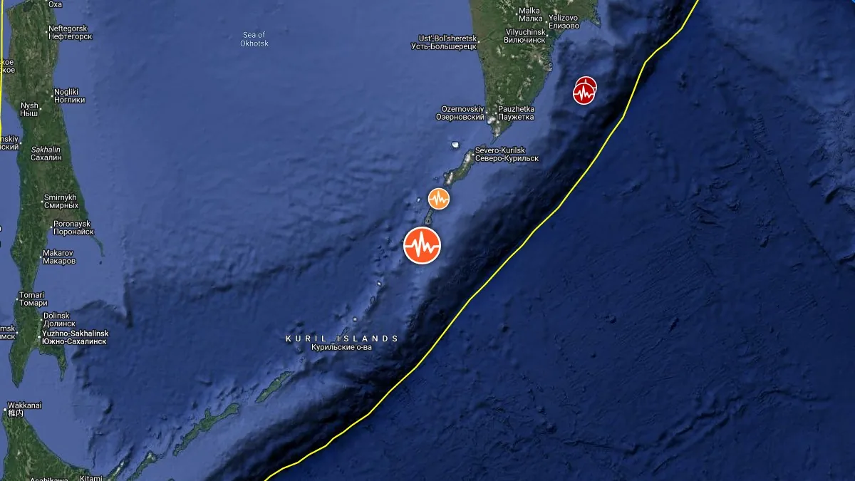 epicenter m6.0 earthquake kuril islands russia february 15 2026