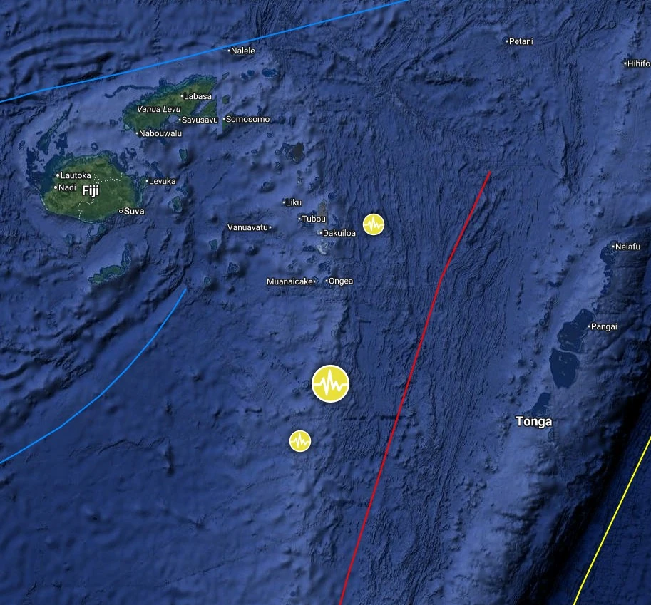 epicenter m6.2 earthquake fiji region fiji february 10 2026 bg