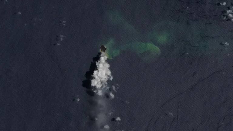 home reef volcano satellite image february 15 2026 sentinel-2