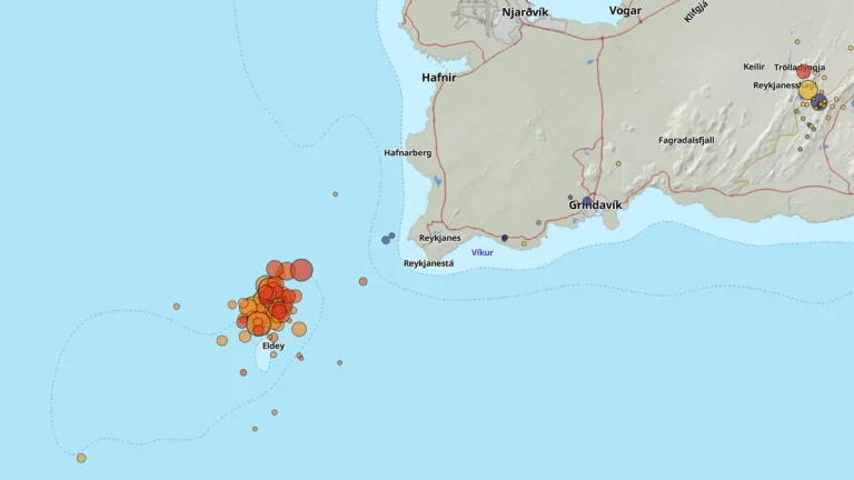 iceland earthquakes feb 6 to 9 2026 imo