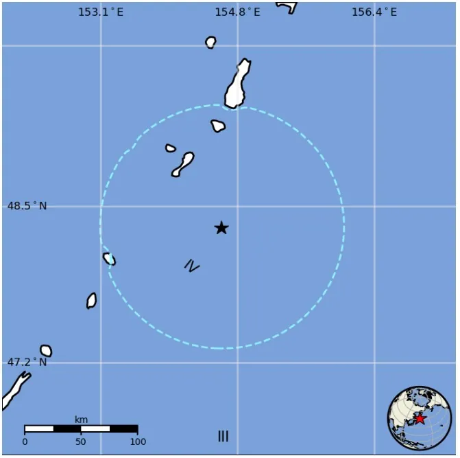 m6.0 earthquake kuril islands russia february 15 2026 usgs epe