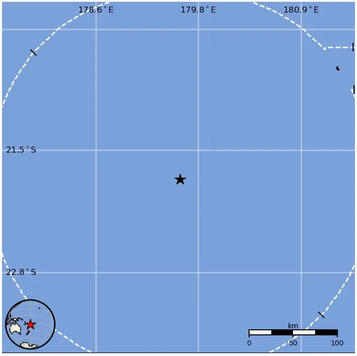 m6.0 earthquake south of the fiji islands february 22 2026 usgs epe