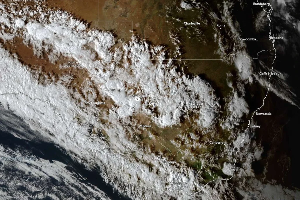 satellite image centered over broken hill nsw australia at 0820 utc january 31 2026