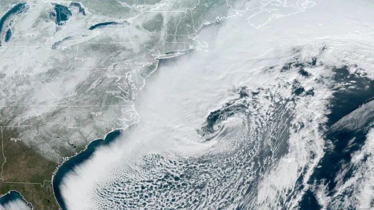 satellite image noreaster 1600 february 1 2026
